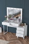 Hanah Home Mesa de Maquillaje Blanca con 10 Focos
